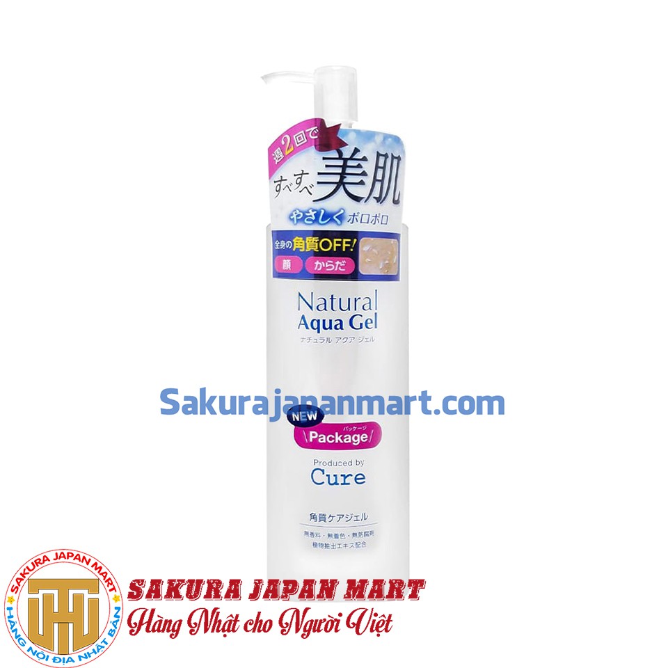 Tẩy tế bào chết Cure Natural Aqua Gel 250ml